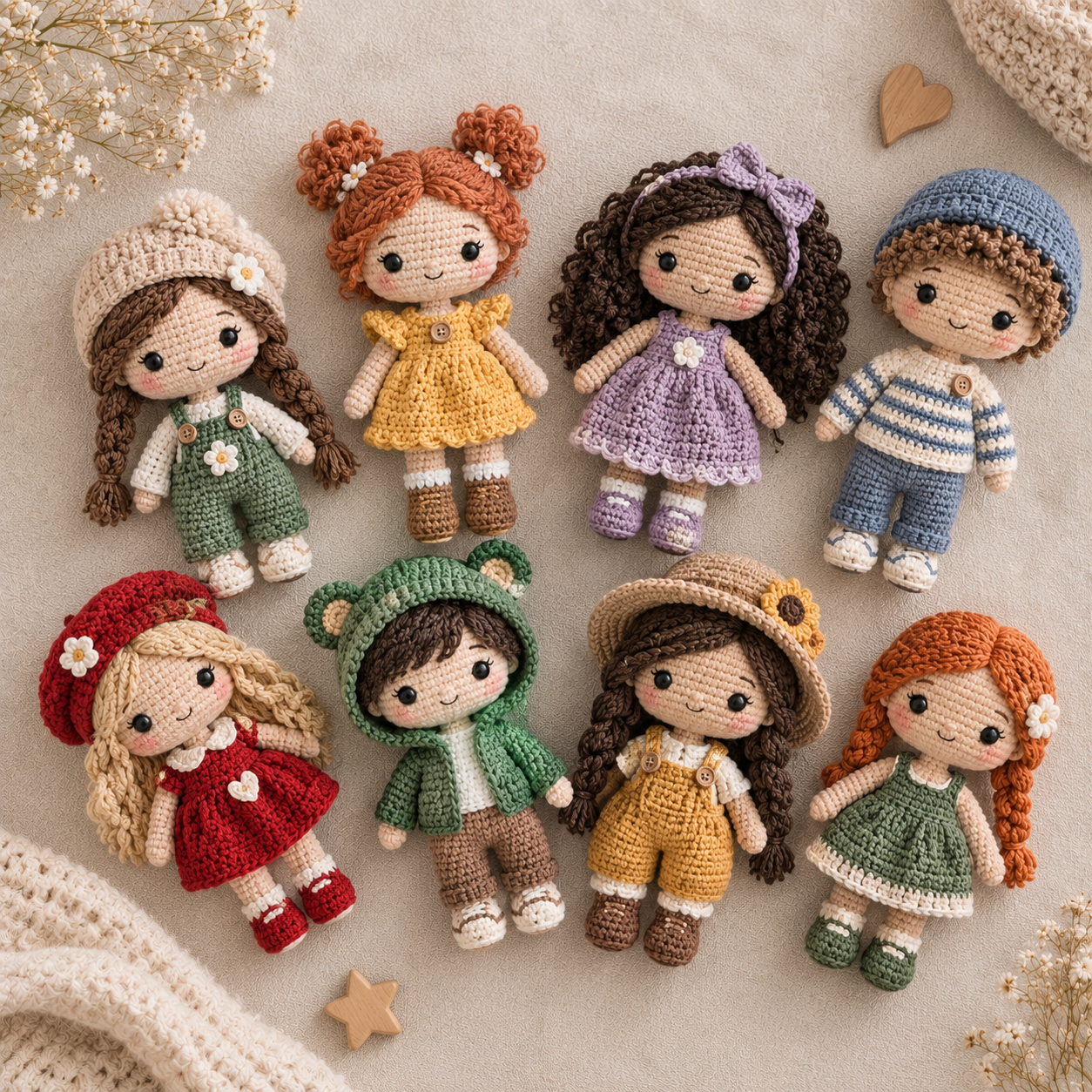 10 Crochet Doll Patterns Every Amigurumi Lover Needs to See
