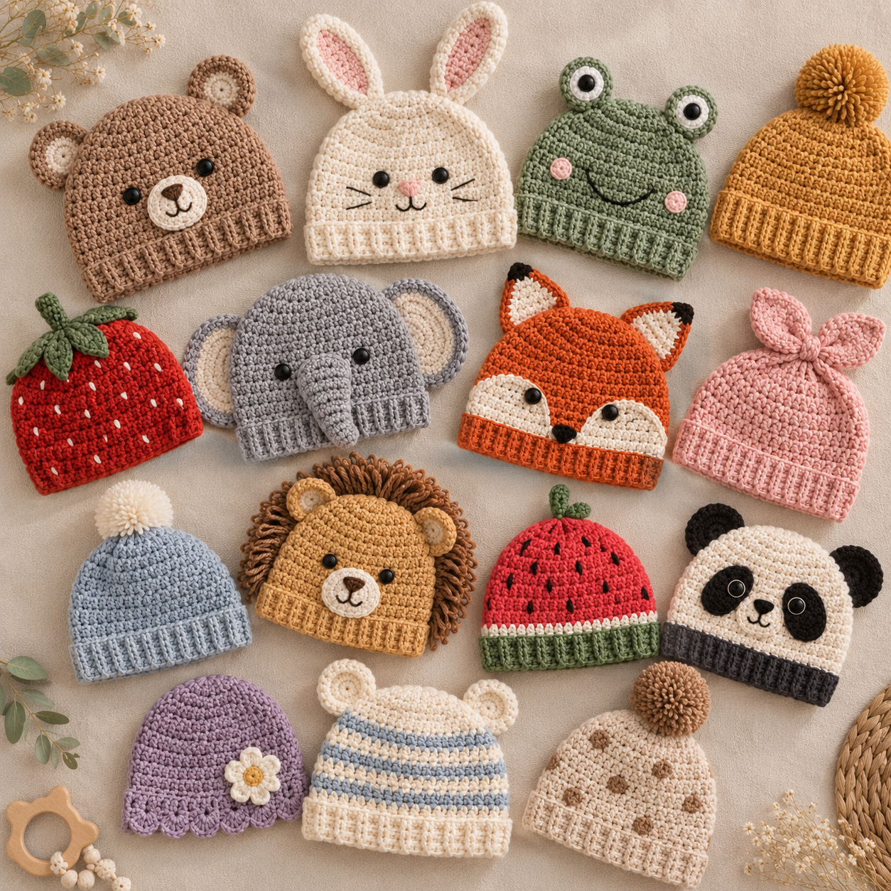 11 Crochet Baby Hat Patterns to Try