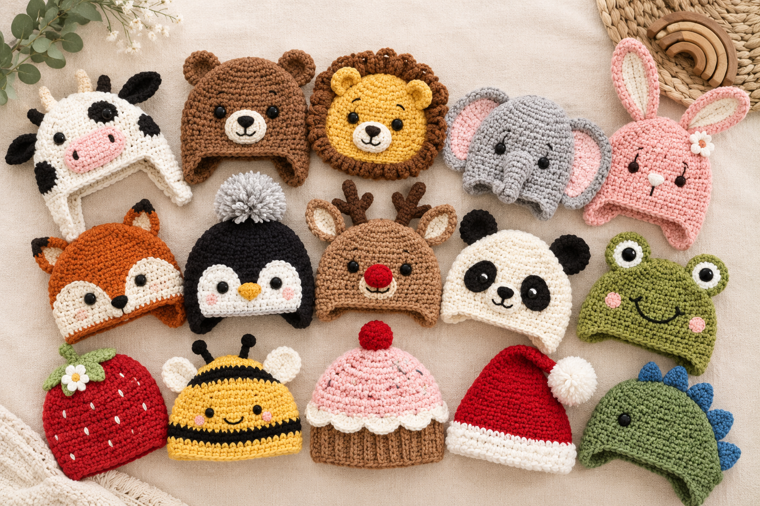 13 Free Crochet Baby Hat Patterns You’ll Love