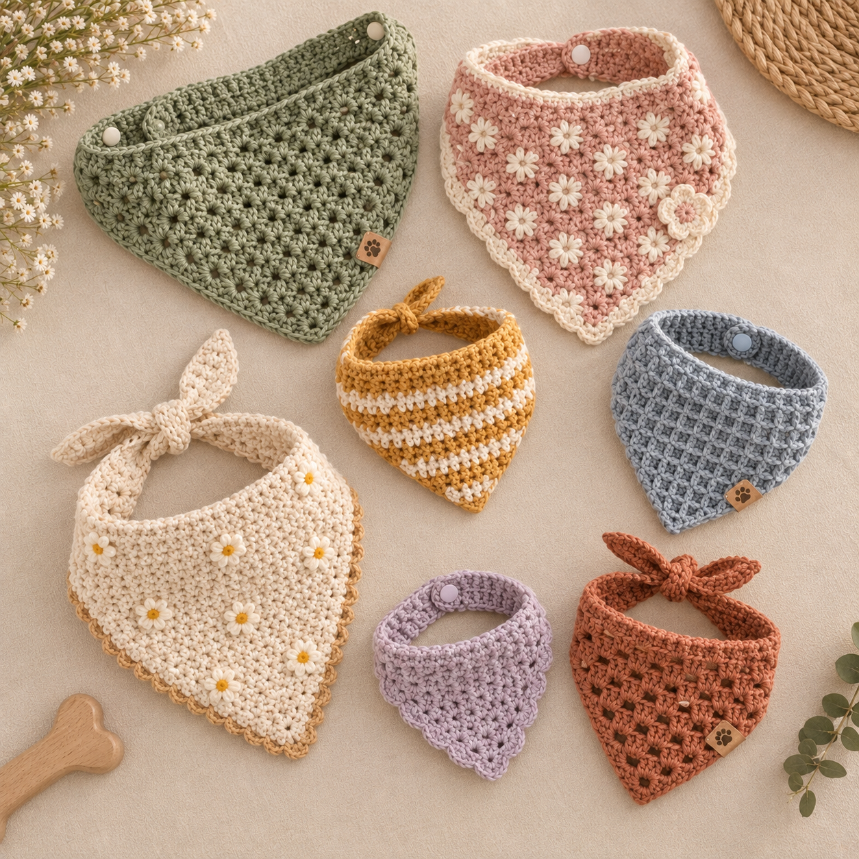 8 Bandana Crochet Patterns You’ll Love