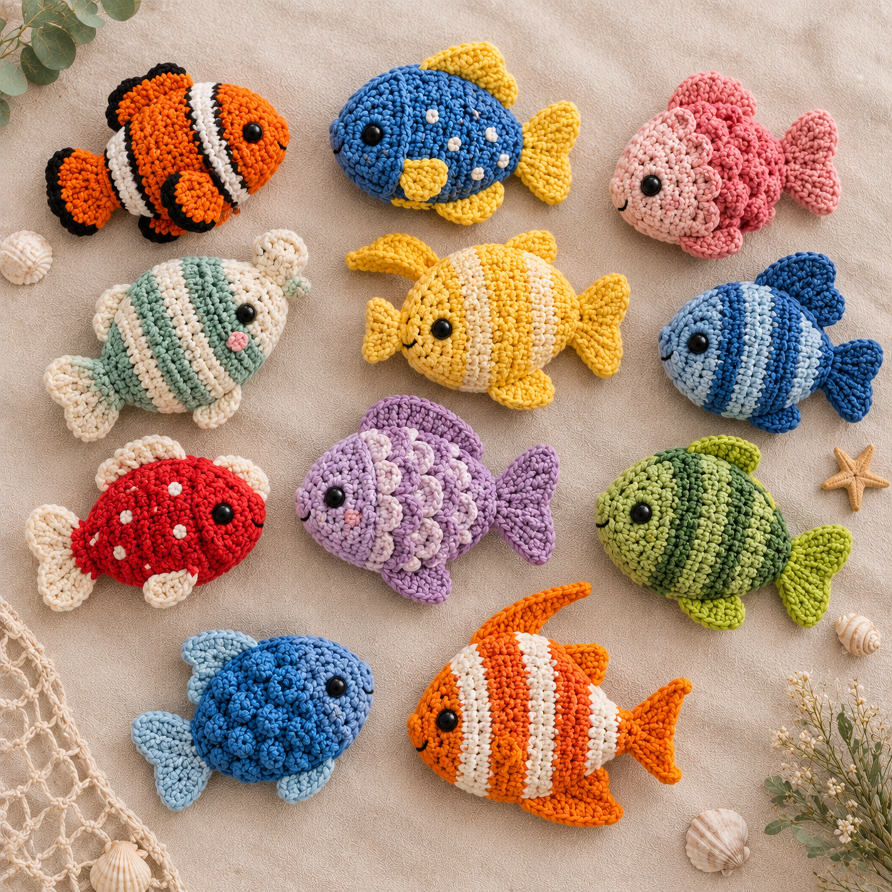 8 Crochet Fish Ideas That Will Steal Your Heart