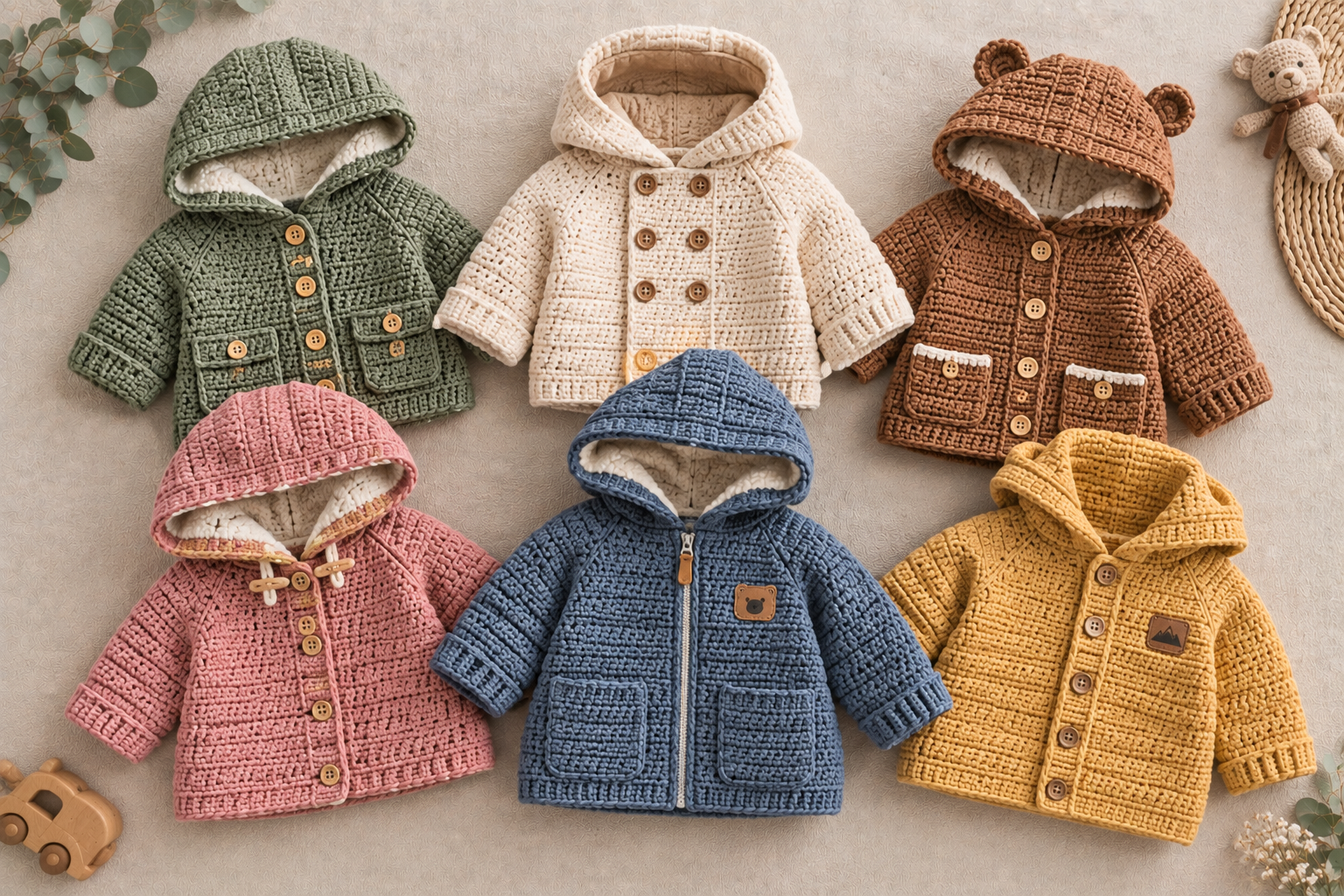 9 Free Crochet Baby Jacket Patterns You’ll Love