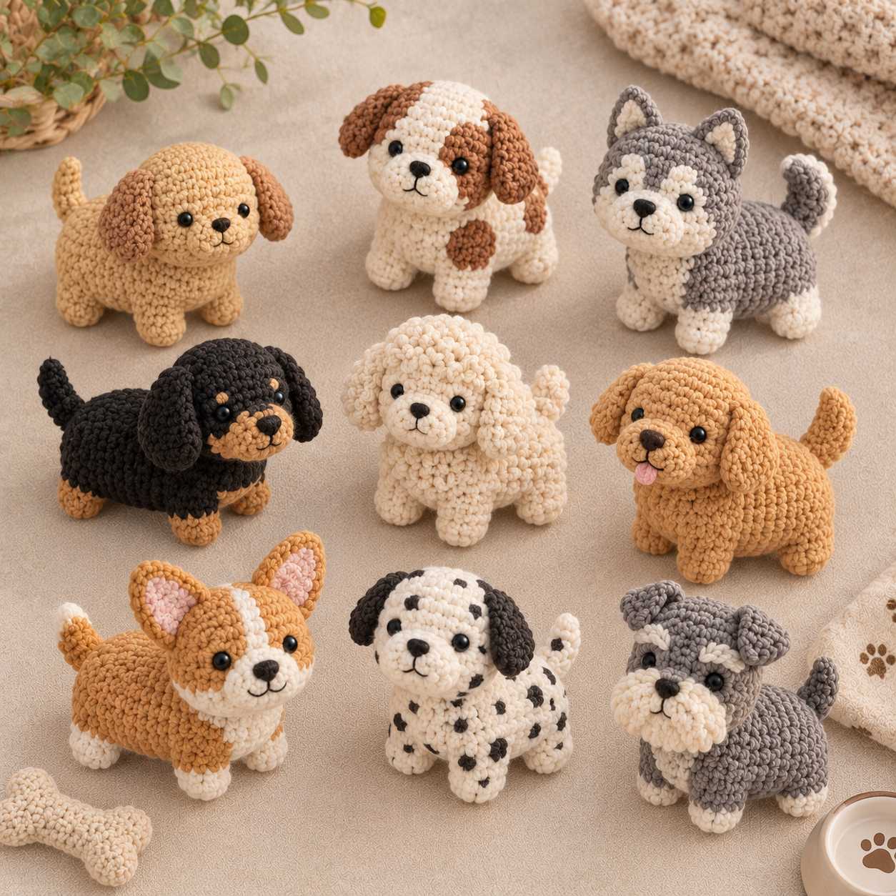 New to Amigurumi? Try These 7 Crochet Dog Patterns First