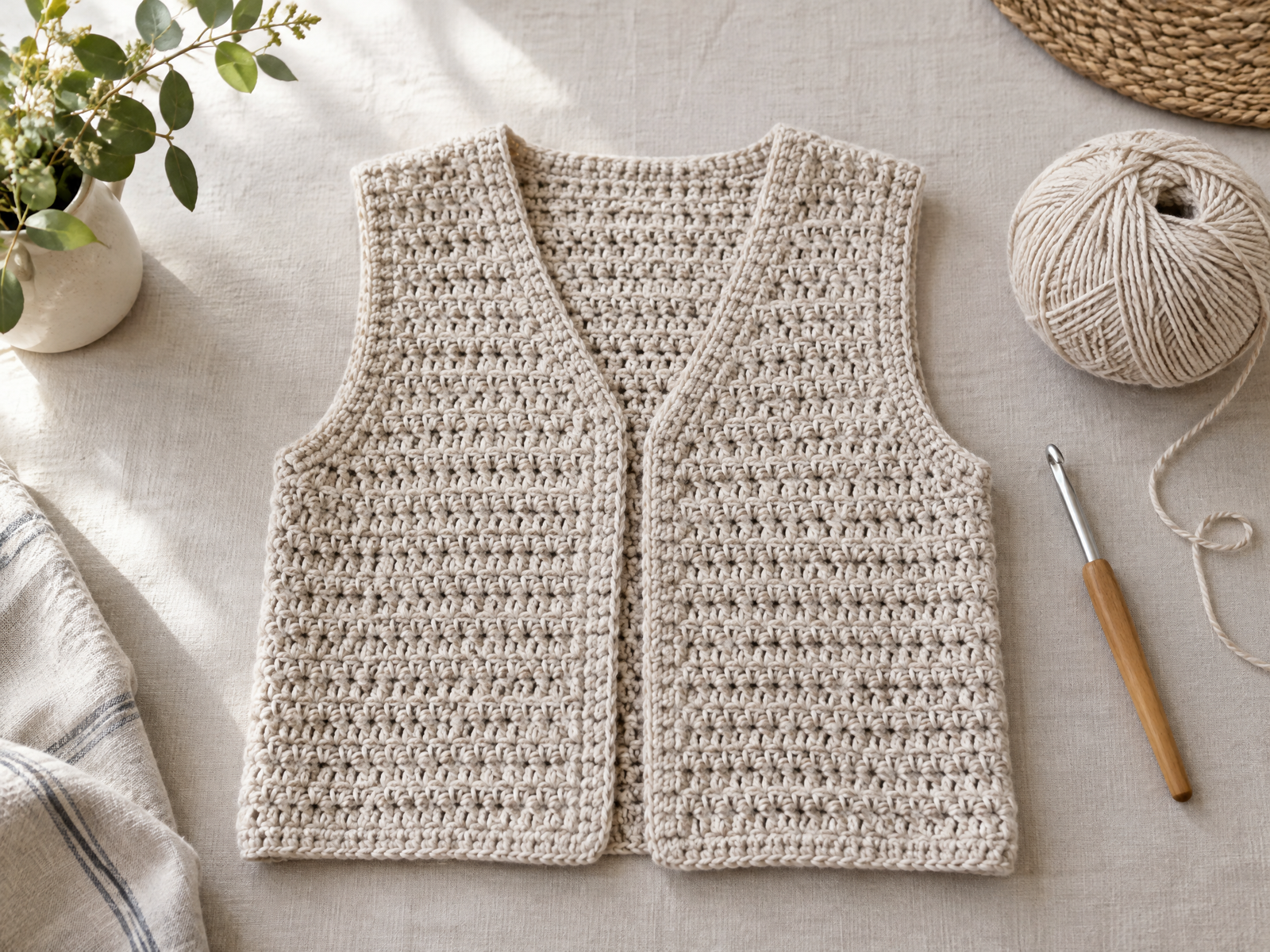 10 Easy Gilet Crochet Patterns for Beginners